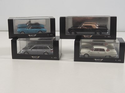 Lot 579 - A group of NEO 1:43 scale hand-built resin...