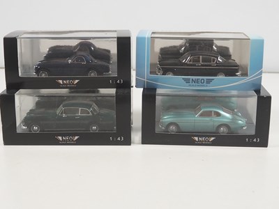 Lot 581 - A group of NEO 1:43 scale hand-built resin...