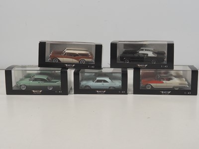 Lot 582 - A group of NEO 1:43 scale hand-built resin...