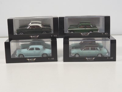 Lot 584 - A group of NEO 1:43 scale hand-built resin...