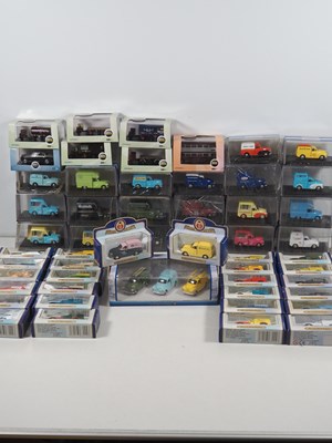 Lot 586 - A group of mostly 1:43 scale cars and vans by...