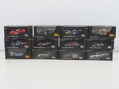 Lot 592 - A group of IXO 1:43 scale diecast 'Racing...