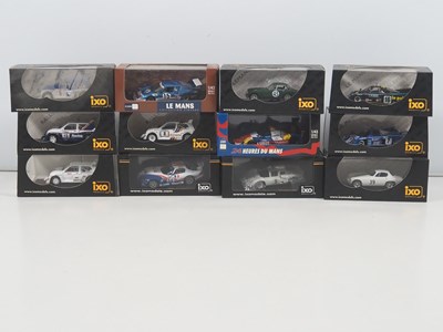 Lot 593 - A group of IXO 1:43 scale diecast 'Racing...