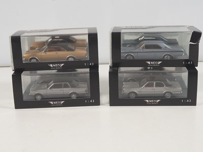 Lot 603 - A group of four NEO 1:43 scale diecast German...