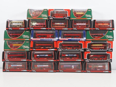 Lot 609 - A group of CORGI OOC 1:76 scale diecast London...