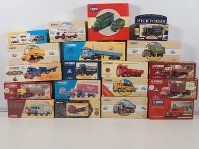 Lot 610 - A group of CORGI mainly 1:50 scale diecast...