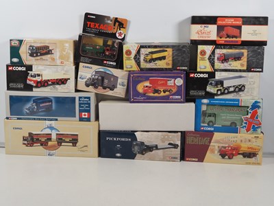 Lot 611 - A group of CORGI mainly 1:50 scale diecast...