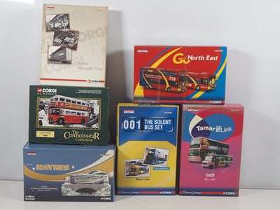 Lot 616 - A group of CORGI 1:76 scale diecast vehicle...