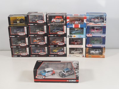 Lot 620 - A group of CORGI 1:36 scale diecast Rally Mini...
