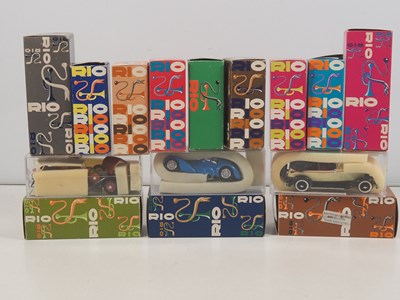 Lot 648 - A group of 1:43 scale diecast vehicles by RIO...