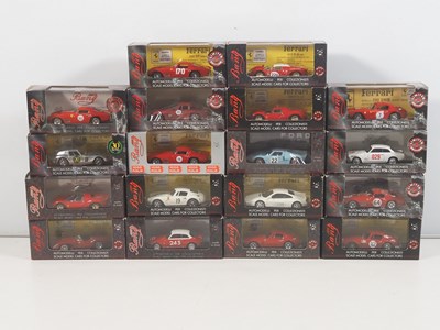 Lot 653 - A group of 1:43 scale diecast sports cars by...