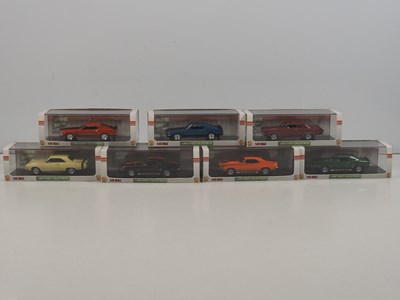 Lot 654 - A group of 1:43 scale diecast 'Muscle Cars' by...
