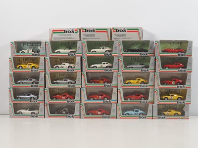 Lot 655 - A group of 1:43 scale diecast models by BOX...