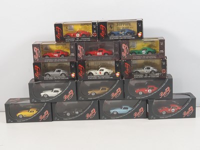 Lot 658 - A group of 1:43 scale diecast Ferraris by BANG...