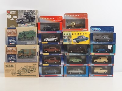 Lot 660 - A group of 1:43 scale CORGI VANGUARDS diecast...
