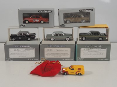 Lot 672 - A group of 1:43 scale Australian diecast grey...