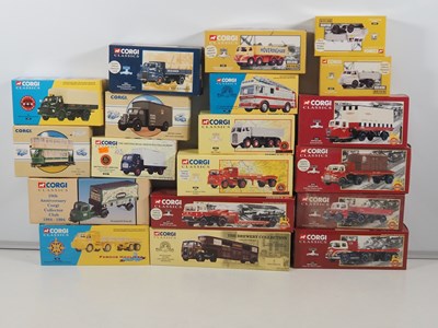 Lot 693 - A group of CORGI mainly 1:50 scale diecast...