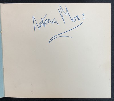 Lot 17 - An Autograph book containing the signatures of...