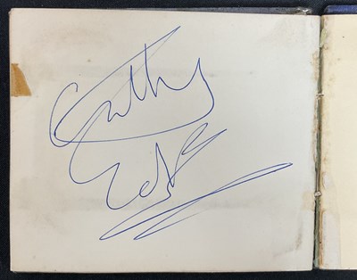 Lot 17 - An Autograph book containing the signatures of...