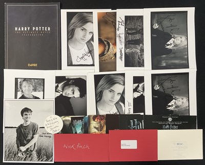 Lot 176 - HARRY POTTER - A thank you card to the vendor...