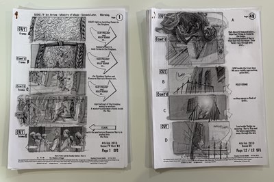 Lot 178 - HARRY POTTER - A selection of production used...