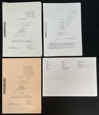 Lot 202 - A selection of film scripts comprising JACK...