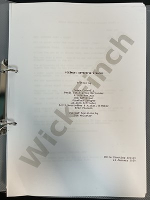 Lot 34 - POKÉMON DETECTIVE PIKACHU (2019) A production...