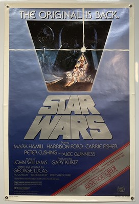 Lot 263 - STAR WARS (1977) 1982 re-release with Tom Jung...