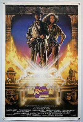 Lot 246 - RAIDERS OF THE LOST ARK (1981) US one sheet,...