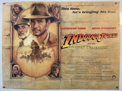 Lot 195 - INDIANA JONES AND THE LAST CRUSADE (1989) UK...