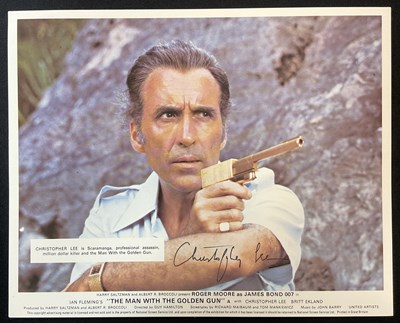 Lot 525 - JAMES BOND AUTOGRAPH - A UK front of house...