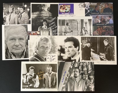 Lot 515 - JAMES BOND AUTOGRAPHS - A group of 10...