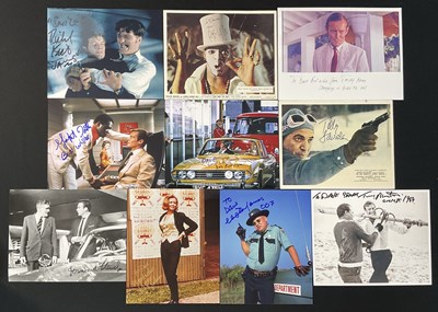 Lot 518 - JAMES BOND AUTOGRAPHS - A group of 10...