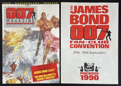 Lot 519 - JAMES BOND AUTOGRAPHS - A 007 Magazine #27 ON...