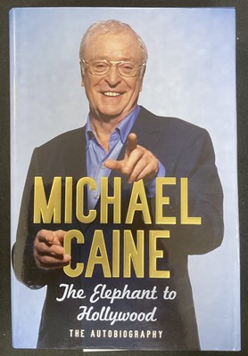 Lot 338 - MICHAEL CAINE - A signed copy of 'The Elephant...