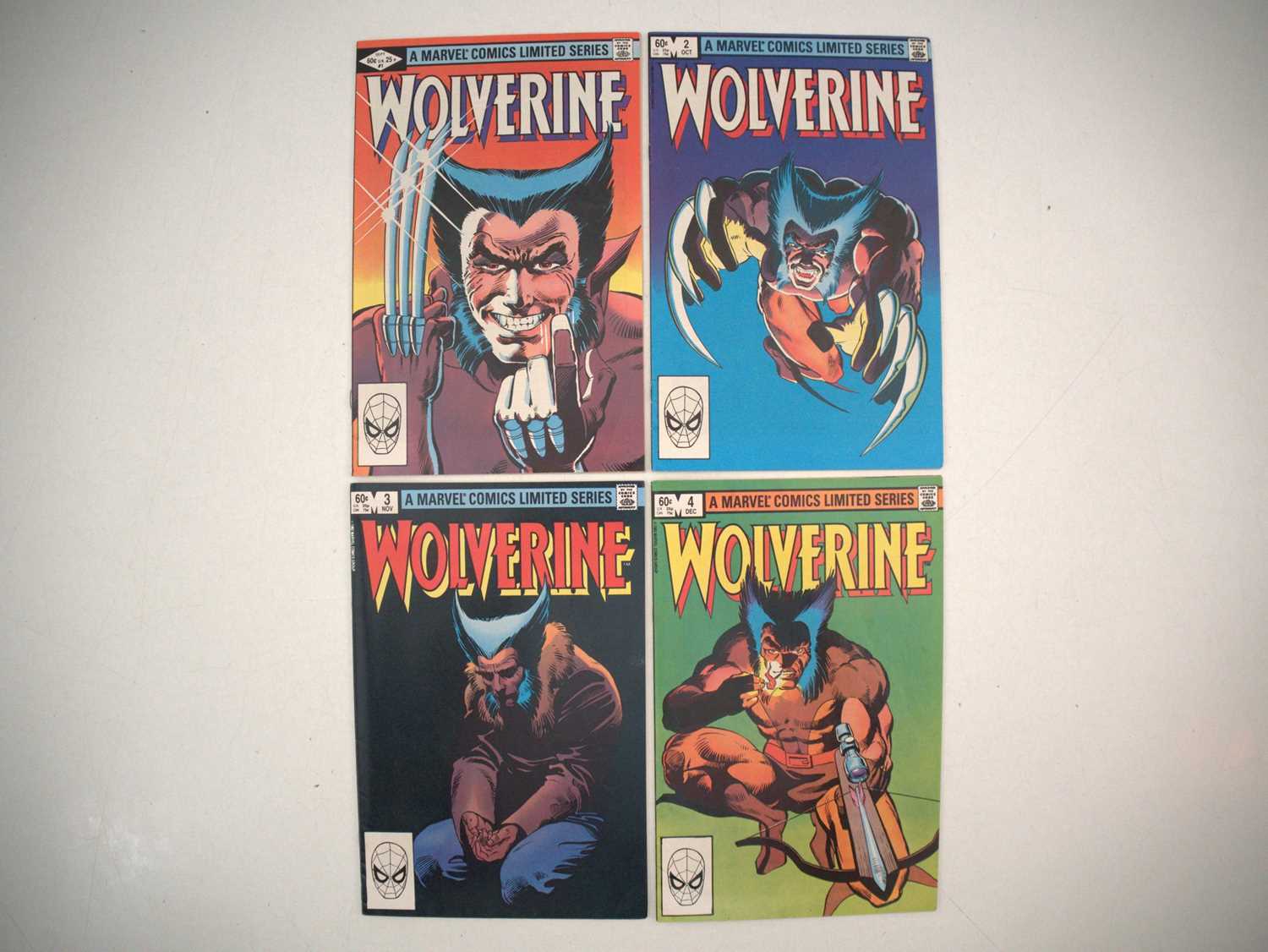 Lot 4 - WOLVERINE #1, 2, 3, 4 - (4 in Lot) - (1982 -...