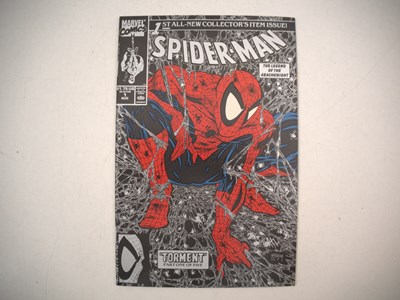 Lot 10 - SPIDER-MAN #1 BLUE LIZARD ERROR VARIANT (1990 -...