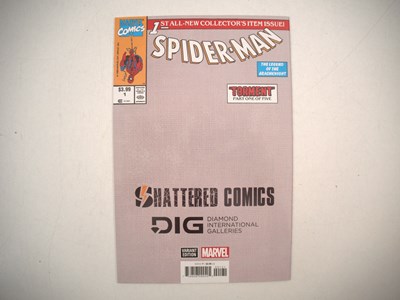 Lot 11 - SPIDER-MAN #1 'SHATTERED VARIANT' (2020 -...