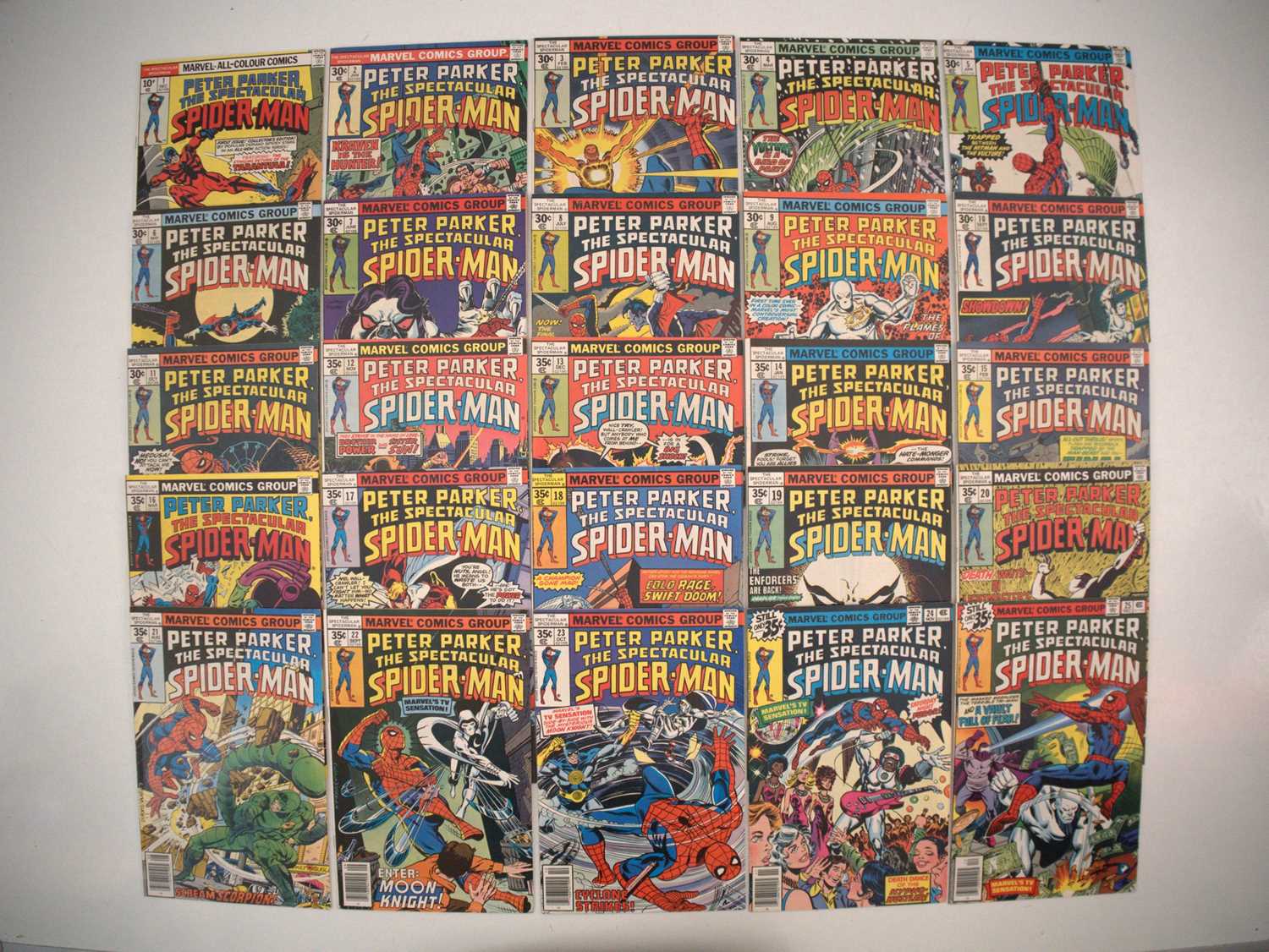 Lot 16 - PETER PARKER: THE SPECTACULAR SPIDER-MAN #1 to...