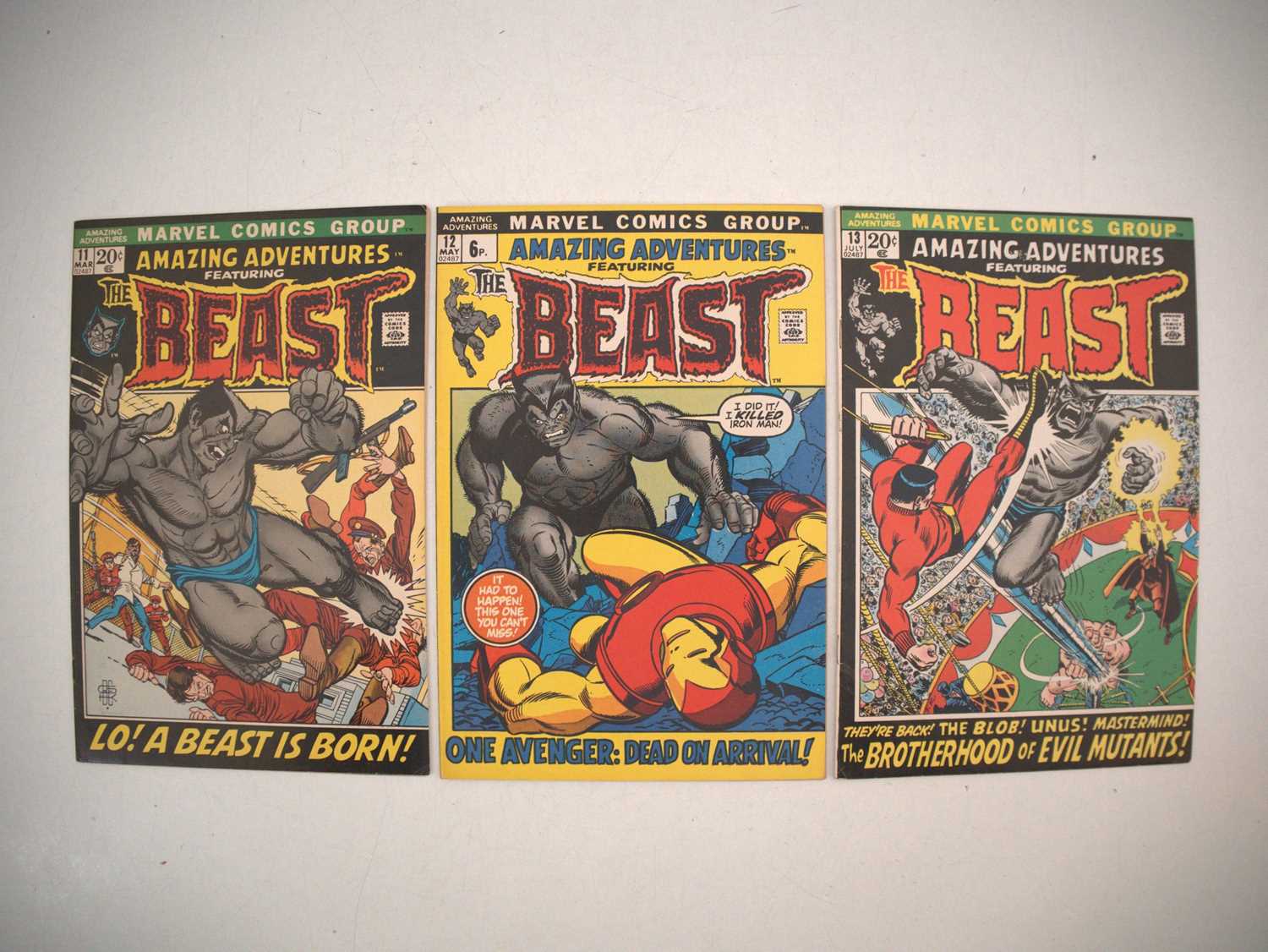 Lot 26 - AMAZING ADVENTURES VOL.2 #11, 12, 13 (3 in...