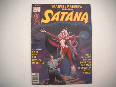 Lot 27 - MARVEL PREVIEW: SATANA #7 (1976 - CURTIS) -...