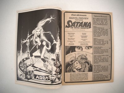 Lot 27 - MARVEL PREVIEW: SATANA #7 (1976 - CURTIS) -...