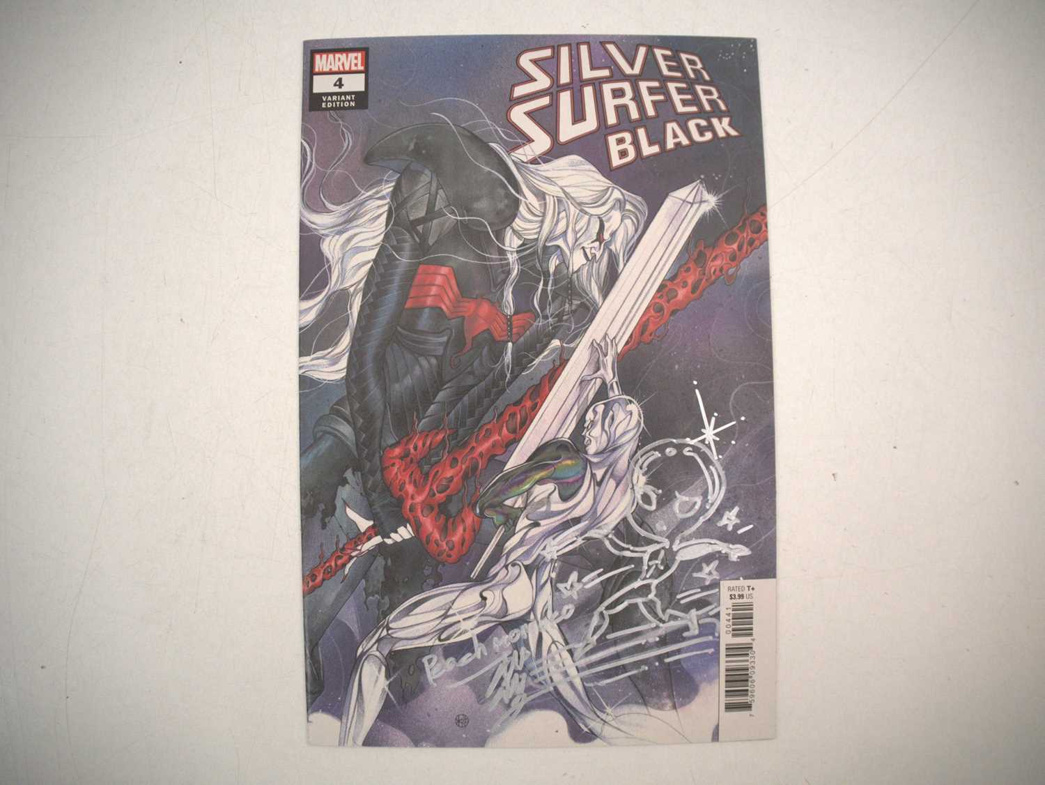 Lot 28 - SILVER SURFER BLACK #4 1:25 PEACH MOMOKO...