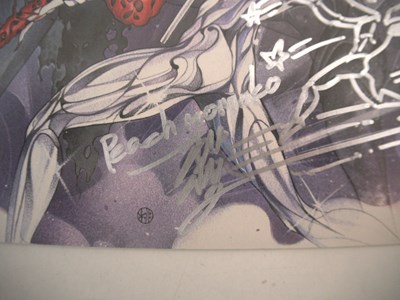 Lot 28 - SILVER SURFER BLACK #4 1:25 PEACH MOMOKO...