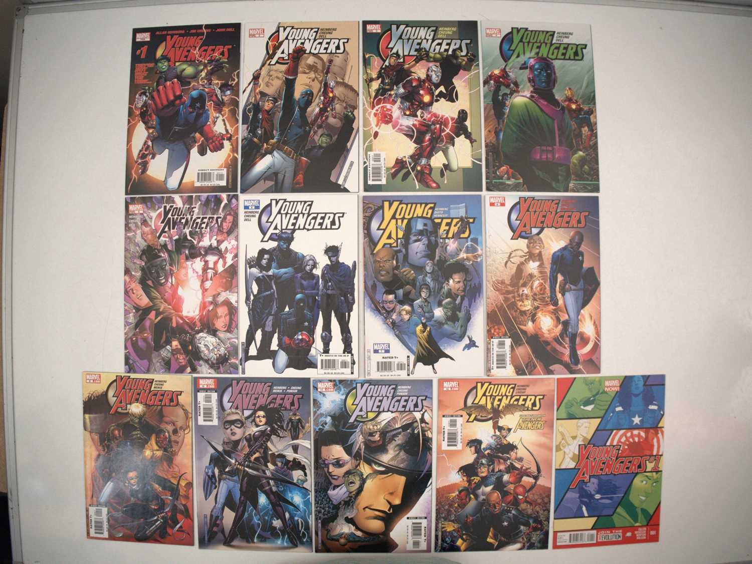 Lot 29 - YOUNG AVENGERS #1 to 12 + YOUNG AVENGERS VOL.2...