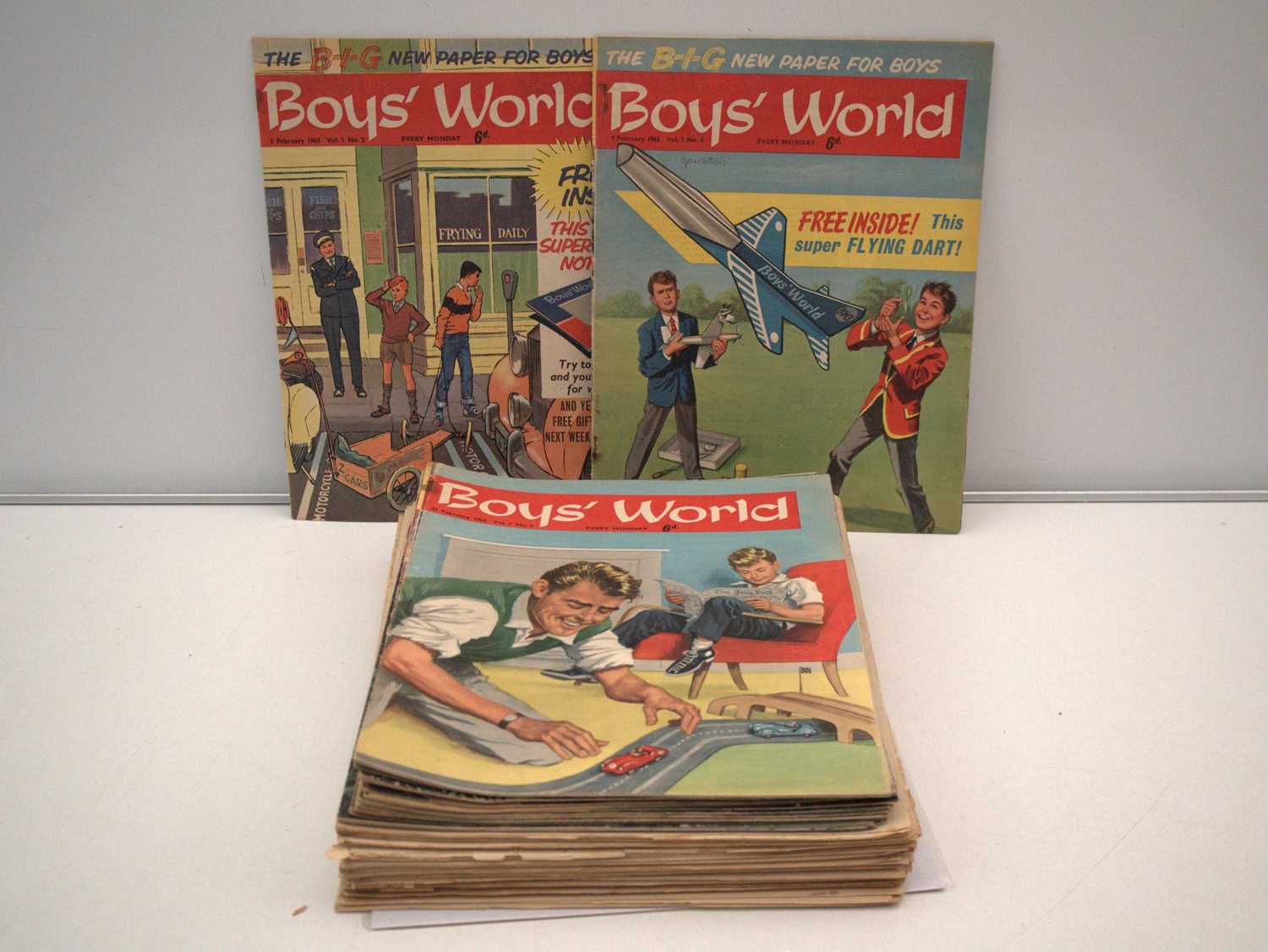 Lot 37 - BOY'S WORLD VOL.1 #2-3, 5-15, 17-22, 26-45, 47-...