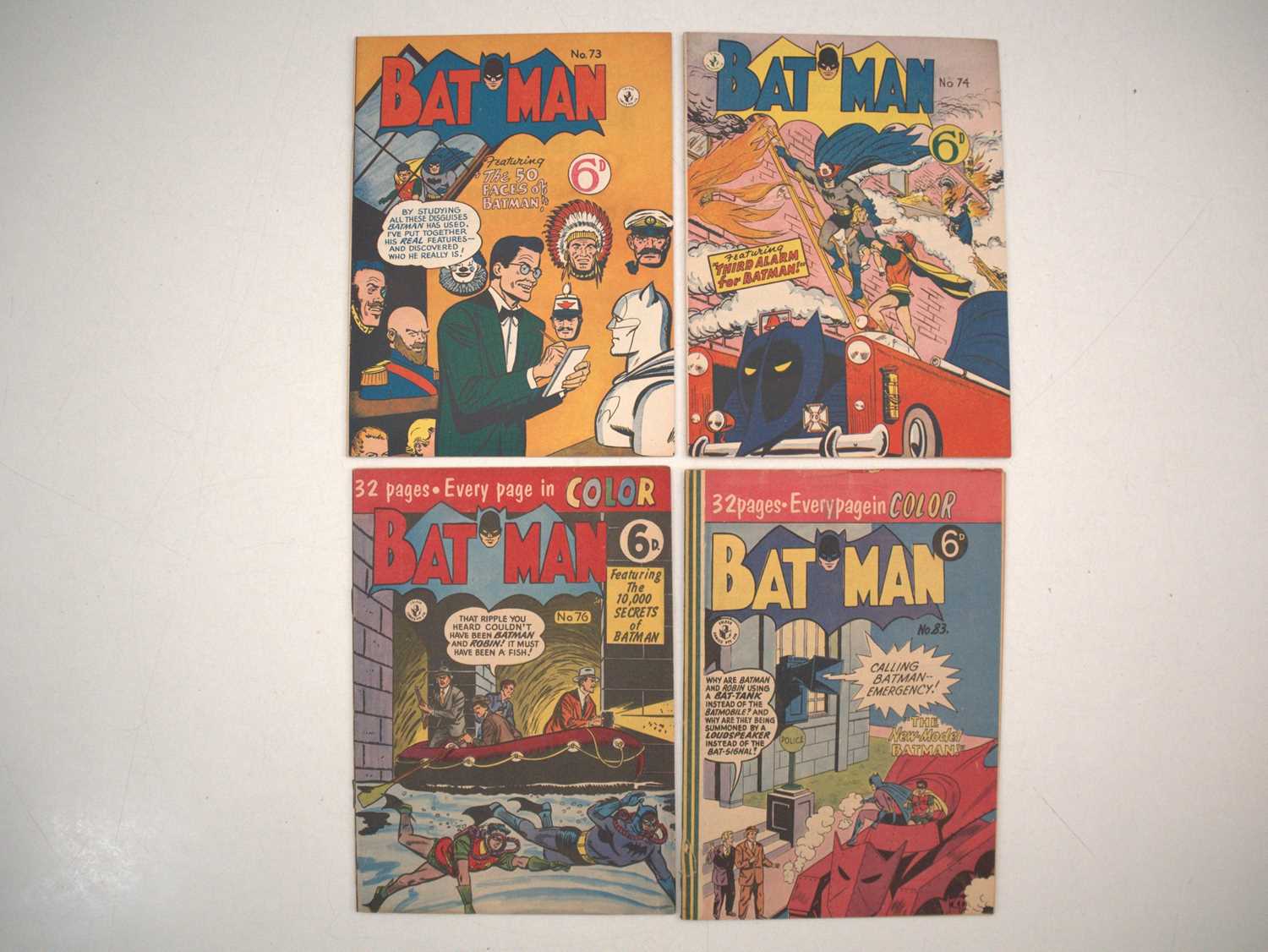 Lot 40 - KG MURRAY BATMAN LOT 2 (4 in Lot) - Includes...
