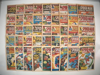 Lot 48 - SPIDER-MAN COMICS WEEKLY #3 to 47 (45 in Lot) -...