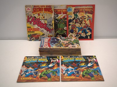 Lot 66 - MARVEL UK SECRET WARS LOT (50 in Lot) -...