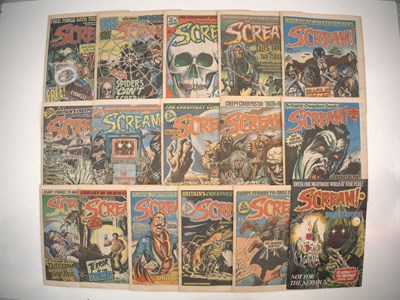 Lot 76 - SCREAM! #1 to 15 + HOLIDAY SPECIAL 1985 (16 in...
